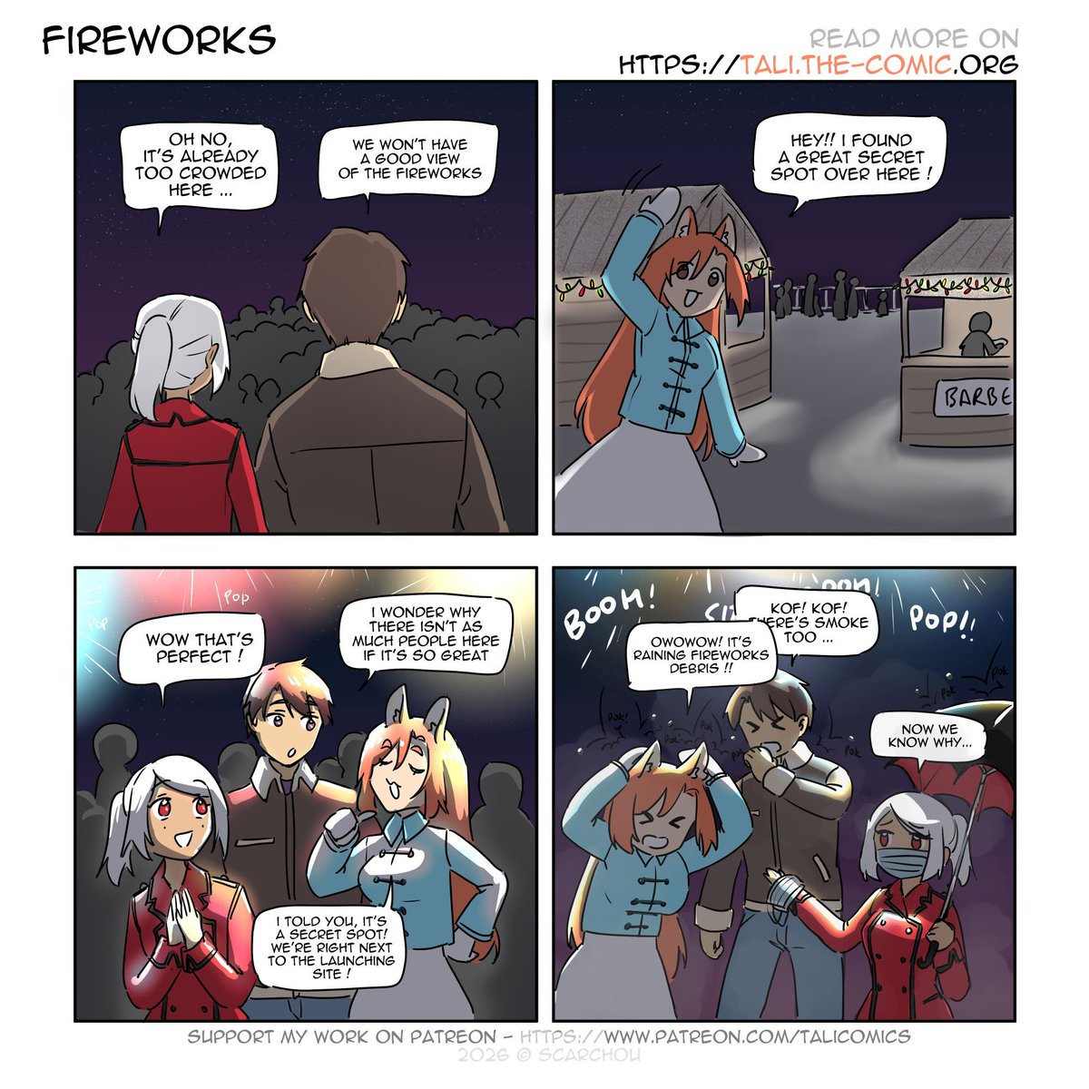 talicomics's tweet photo. Fireworks 🎆 https://t.co/AA17uf1TZl