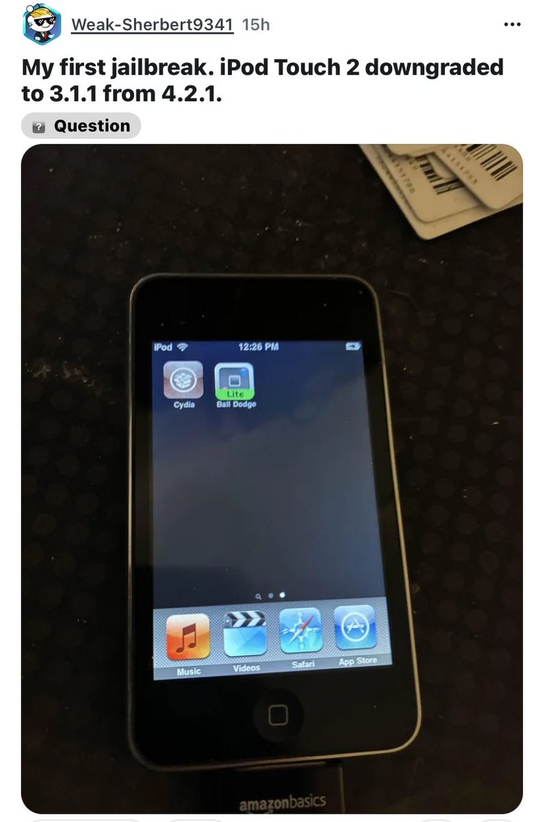 ZeeJailbreak's tweet photo. Jailbreaking iOS 3.1.1 and iOS 4.2.1 is possible using legacy tools such as Redsn0w, Greenpois0n, or the modern Legacy iOS Kit, depending on the device model.

Legacy iOS Kit: An all-in-one script-based tool for macOS and Linux that can restore/jailbreak 32-bit devices on these older firmwares. It supports both iOS 3.1.1 and 4.2.1 for compatible devices like the iPhone 3G.

Redsn0w/Greenpois0n: These were the original tools used at the time. Many YouTube tutorials from the r/LegacyJailbreak community provide updated guides on how to use them successfully in the modern era, often requiring specific versions of iTunes to work correctly. 

Learn More: https://t.co/H7Pfu3WQGG