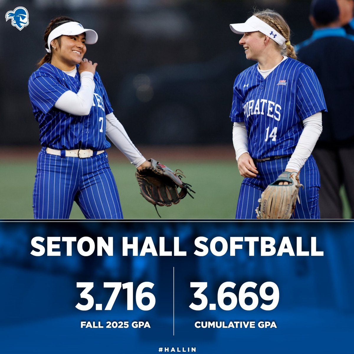 SHUSoftball's tweet photo. Kept things cool in the classroom this fall 😎

#HALLin🔵⚪️🥎 | #HooksUp🪝 https://t.co/iGcQ1zRUM0