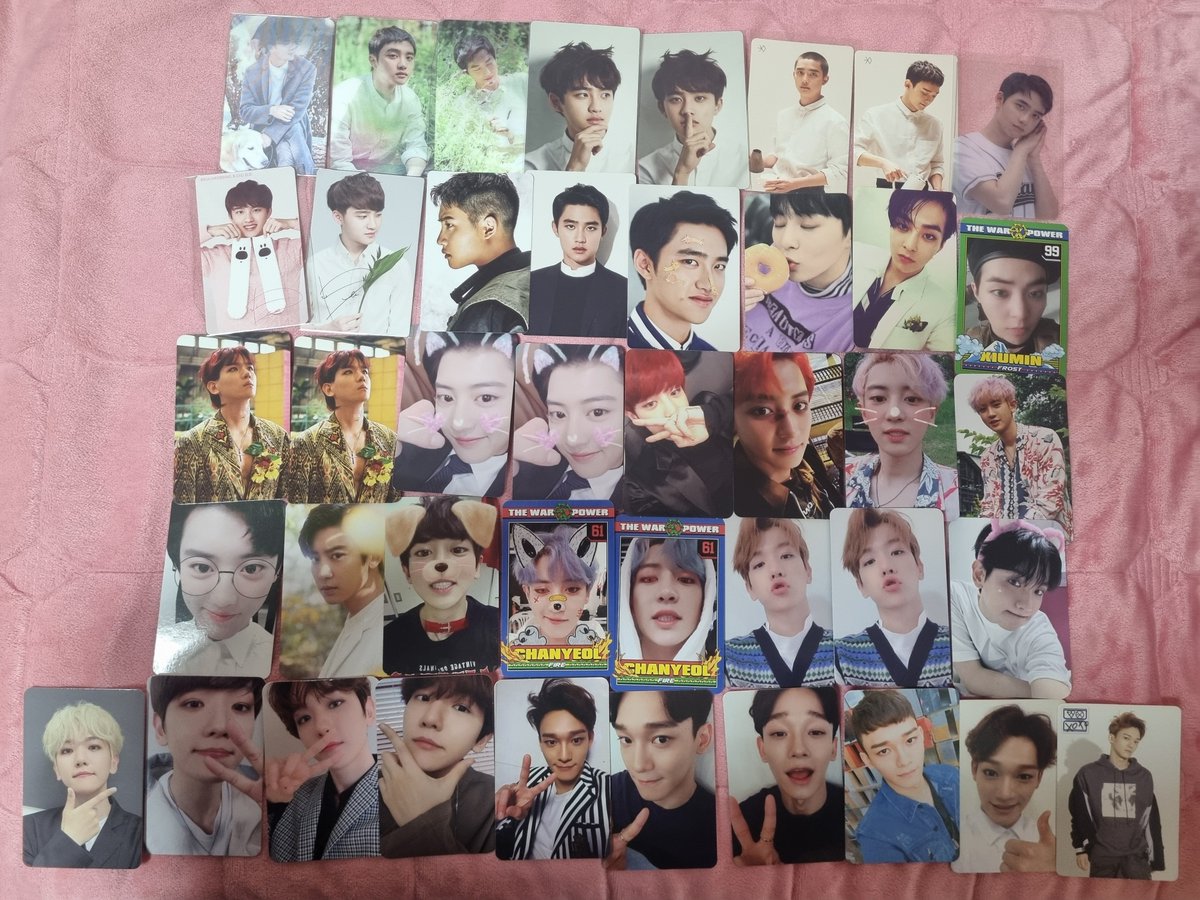 canitradewithu's tweet photo. 엑소 굿즈 양도 판매 타래 check threads
원하는거 체크해서 디엠or카톡 부탁드립니다

wts wtt wtb sell buy exo goods xiumin suho baekhyun chen chanyeol lay do kai sehun 터래기 찌랭이 코트니 찹쌀이 teolaegi zzirang-e cottonee fan meeting md goods 앨범 album 포토카드 포카 photocard pc https://t.co/fjlgK3cDid