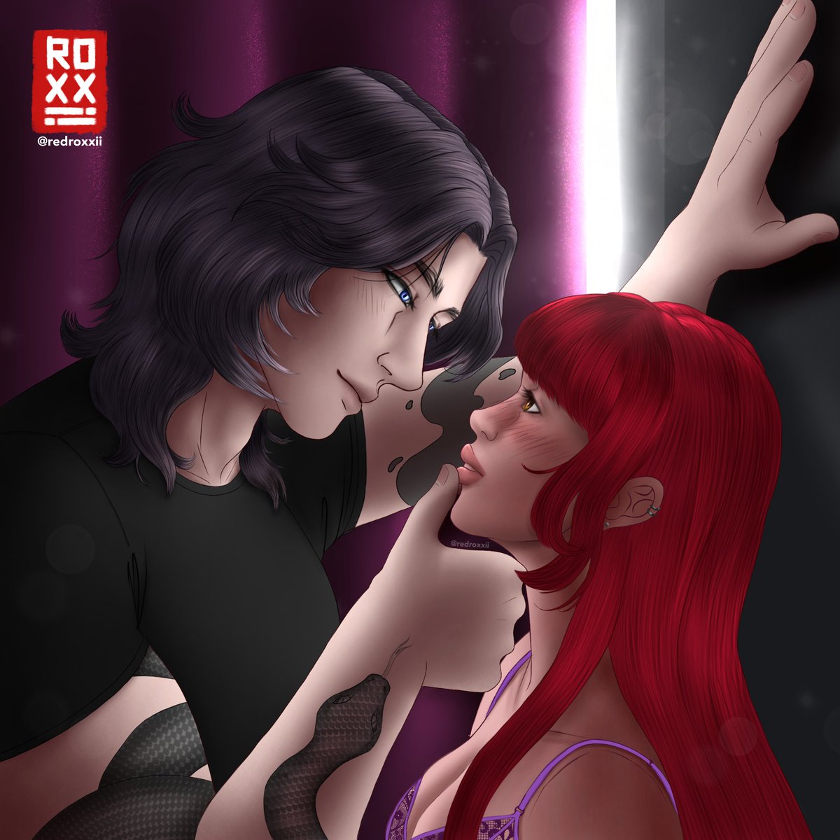 redroxxii's tweet image. "Roxo fica bonito em ti..."
#entrelaçoseamassos @doguinhostudios @thinker_felipe