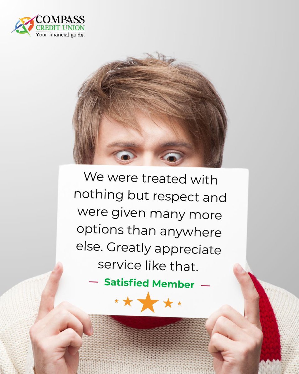 compasscu's tweet photo. Respect. Thoughtfulness. Attentiveness. Politeness.

Whichever word you choose to use, these are our goals. We strive for the utmost care in everything that we do, and love to hear when our team is succeeding.

Thank you for leaving us your review, we appreciate it very much! 🫂 https://t.co/tL02UvKPBo
