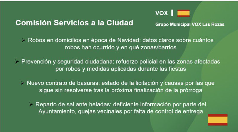 Semana de Comisiones Plenarias #LasRozas

Escuchamos las preocupaciones de nuestros vecinos y formularemos, entre otras,  las siguientes preguntas
#ciudad