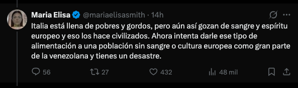 SHIFT_plus_4's tweet image. Mielda, esta pasó de ser la hermanita de la bonitica a supremacía europea en 2 tuits.