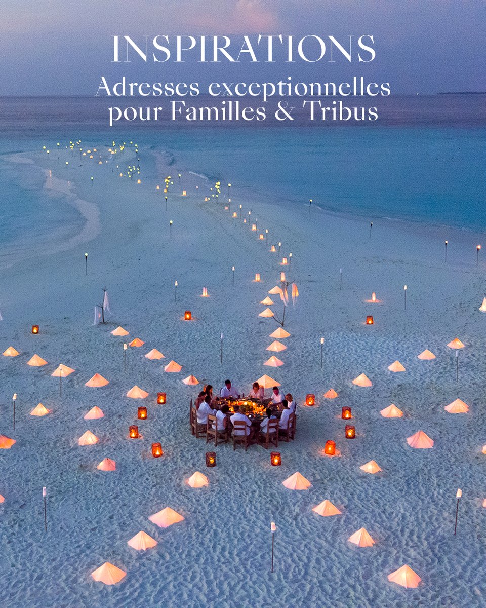 🌄 𝗜𝗡𝗦𝗣𝗜𝗥𝗔𝗧𝗜𝗢𝗡𝗦 - 𝗔𝗗𝗥𝗘𝗦𝗦𝗘𝗦 𝗗'𝗘𝗫𝗖𝗘𝗣𝗧𝗜𝗢𝗡 𝗣𝗢𝗨𝗥 𝗟𝗘𝗦 𝗙𝗔𝗠𝗜𝗟𝗟𝗘𝗦 &amp; 𝗟𝗘𝗦 𝗧𝗥𝗜𝗕𝗨𝗦 > Se retrouver, partager des moments exceptionnels avec ses proches > exclusifvoyages.com/inspiration/vo… #Voyager #luxe