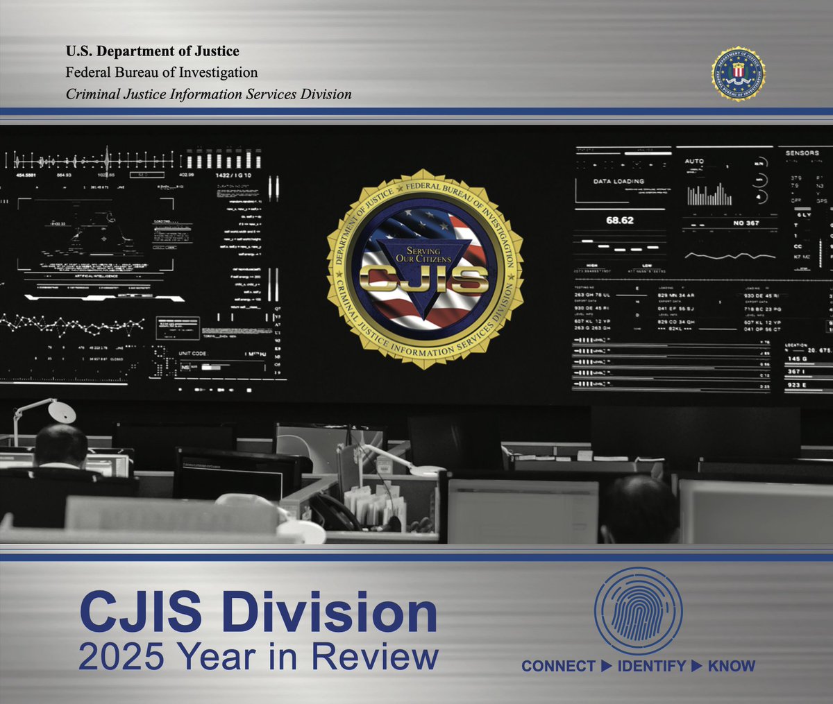 FBI's tweet image. Every day, law enforcement and citizens turn to the FBI’s Criminal Justice Information Services Division for our services. In 2025, the National Threat Operations Center received more than 1 million calls about threats or other potential crimes. 

Law enforcement partners turned…