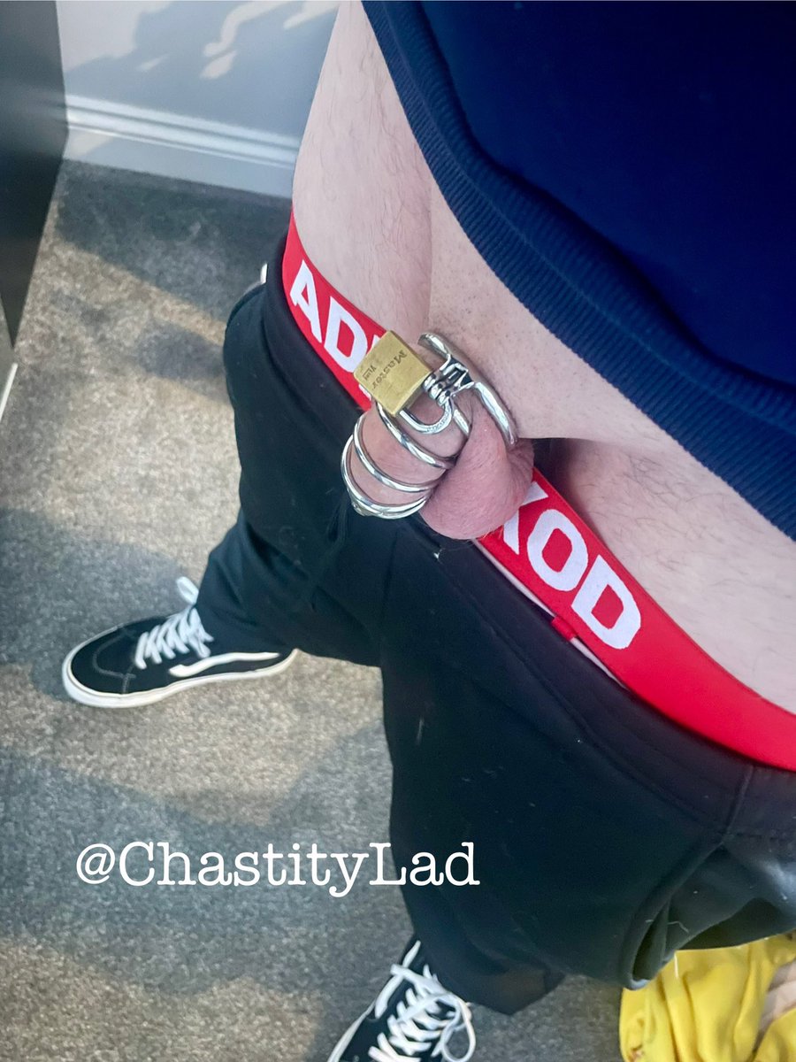 Teased to the edge and then forced to lock up! Guess I don’t get to cum 🥺🫣 

#ChastityLad #MaleChastity #Denied #LockedUp #ChastitySlave