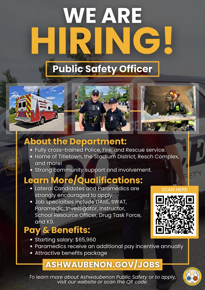 Ashwaubenon Public Safety tweet media