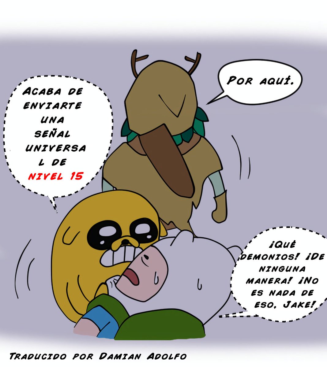 DamianA63176's tweet image. Comic de Spidercider PT:1
Traducción mia 

#digitalart #finntress #adventuretime #horadesventura