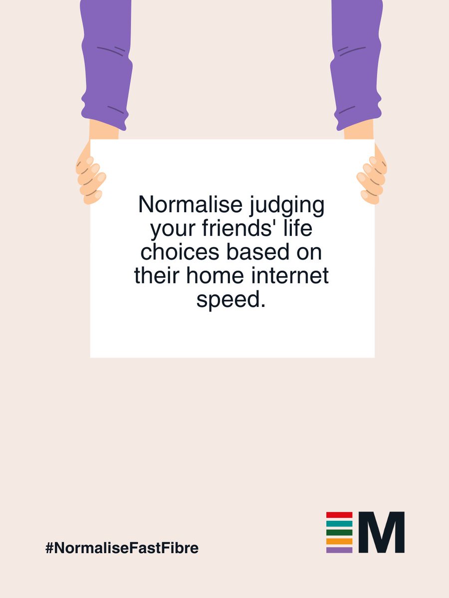 Metro_Fibre's tweet photo. "Can I have your Wi-Fi password?" is a dangerous question if you aren’t on fibre.
Get 45Mbps fibre & keep the vibes (& the pings) high⚡
Check your coverage📍 https://t.co/bTB737ZUnc
Ts&Cs apply | Packages are address dependent
#Normalise #FibreInternet https://t.co/cYIDScVfd6