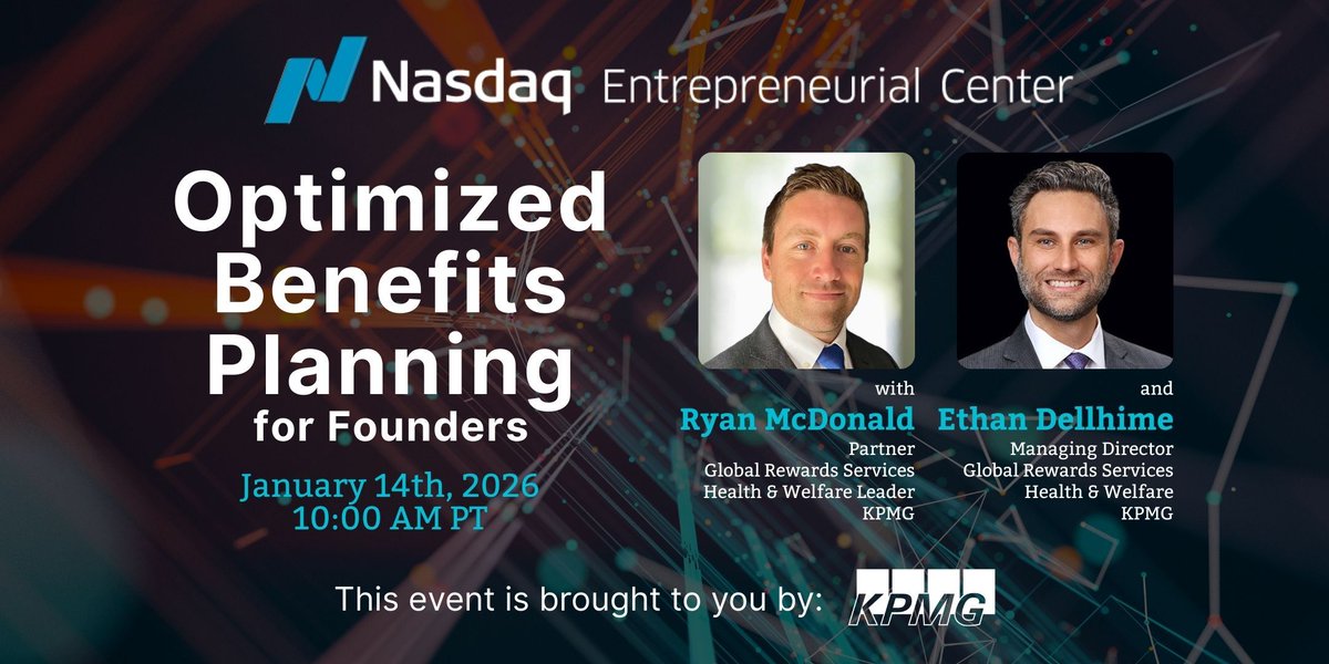 Nasdaq Entrepreneurial Center tweet media