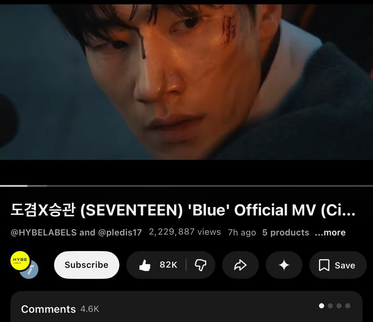 boocoded's tweet photo. let’s keep streaming the Blue MV, caratdeul!! the competitor has alr 4 million views, while we have 2 million. keep in mind that sns points are also based on yt views 🙏

https://t.co/vRdxy4B4gr https://t.co/Y4daaktMiZ