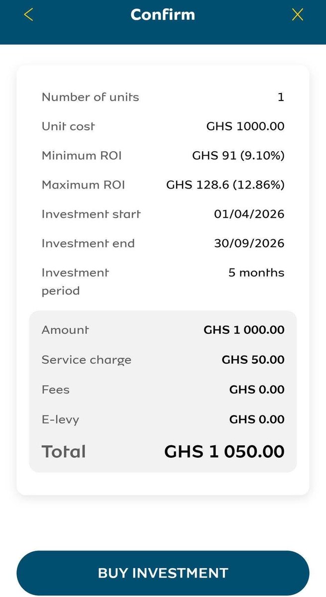 GodsonKankani's tweet photo. Instead of leaving your money idle in a bank account (earning little or no interest while incurring fees), consider MTN MoMo's legitimate savings and investment options available directly on the MTN Mobile Money platform.

How it works
Through partnerships with banks and fund managers, you can move money from your MoMo wallet into high-interest savings accounts or low-risk investment products (like unit trusts/mutual funds backed by treasury bills and bonds). Access everything via *170# or the MoMo app – no bank visits needed.

Key products by country (as of 2026)
- Ghana: Y’ello Save (up to 8-10% interest) and Pesewa Susu (auto-savings).  

Benefits:
- Higher returns (often 8-15%+), beating inflation and bank charges.  
- Fully flexible – withdraw anytime back to MoMo.  
- Low minimums, safe & regulated, no maintenance fees.  
- Easy to start and manage from your phone.

⚠️ Avoid fake "MTN Investment" schemes promising unrealistic daily profits – those are scams. Stick to official MoMo menu options.

In short: Let your money work for you safely and conveniently through MTN MoMo instead of "sleeping" in the bank! 💰📱