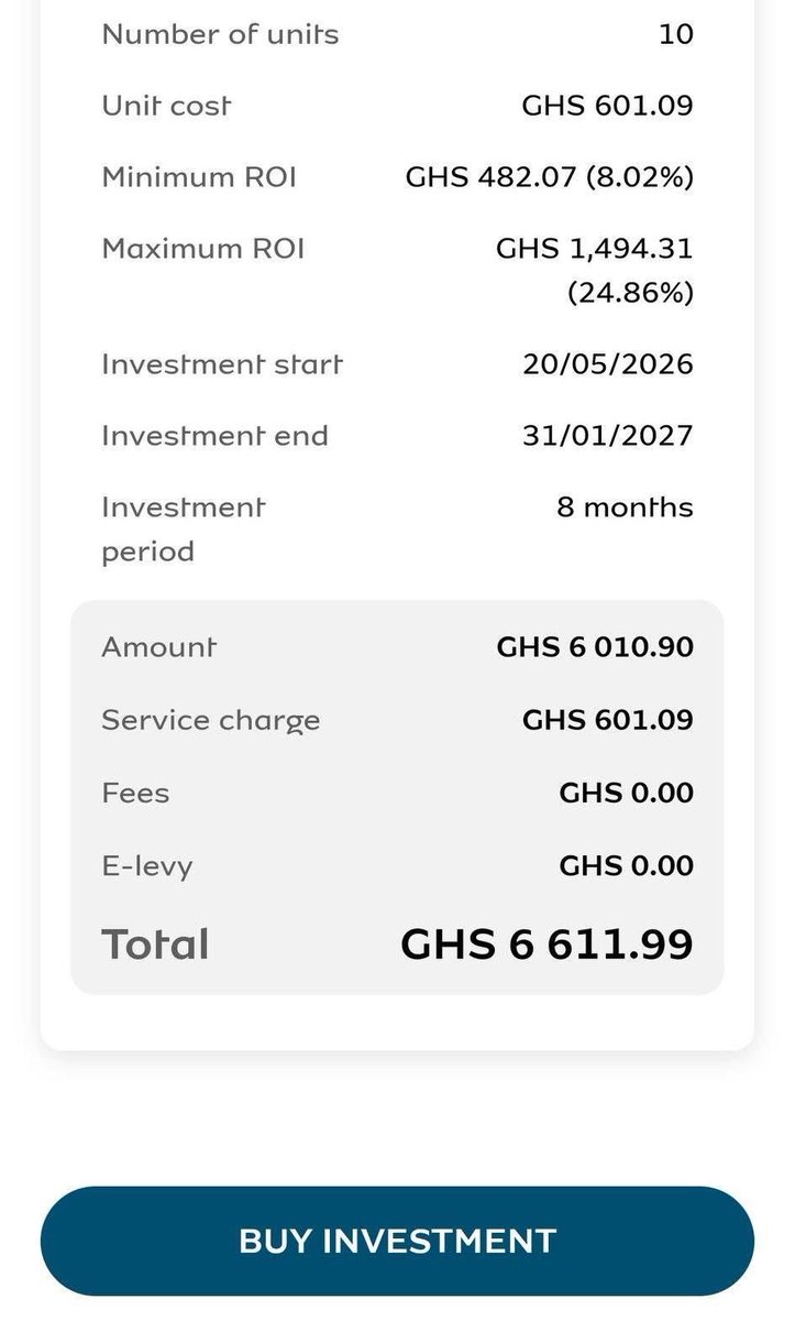 GodsonKankani's tweet photo. Instead of leaving your money idle in a bank account (earning little or no interest while incurring fees), consider MTN MoMo's legitimate savings and investment options available directly on the MTN Mobile Money platform.

How it works
Through partnerships with banks and fund managers, you can move money from your MoMo wallet into high-interest savings accounts or low-risk investment products (like unit trusts/mutual funds backed by treasury bills and bonds). Access everything via *170# or the MoMo app – no bank visits needed.

Key products by country (as of 2026)
- Ghana: Y’ello Save (up to 8-10% interest) and Pesewa Susu (auto-savings).  

Benefits:
- Higher returns (often 8-15%+), beating inflation and bank charges.  
- Fully flexible – withdraw anytime back to MoMo.  
- Low minimums, safe & regulated, no maintenance fees.  
- Easy to start and manage from your phone.

⚠️ Avoid fake "MTN Investment" schemes promising unrealistic daily profits – those are scams. Stick to official MoMo menu options.

In short: Let your money work for you safely and conveniently through MTN MoMo instead of "sleeping" in the bank! 💰📱