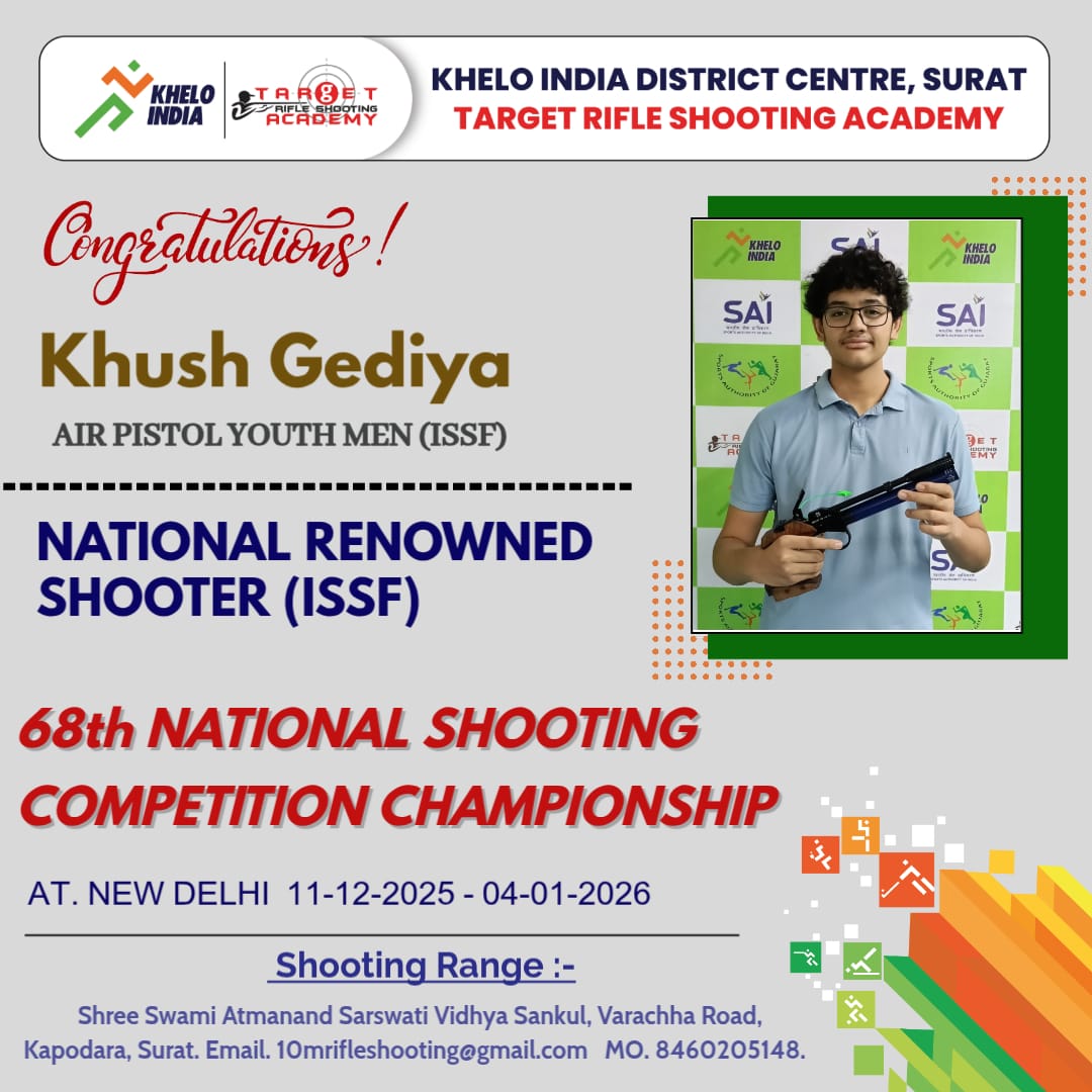 Khelo India Centre Surat - TRSA OFFICIAL tweet media