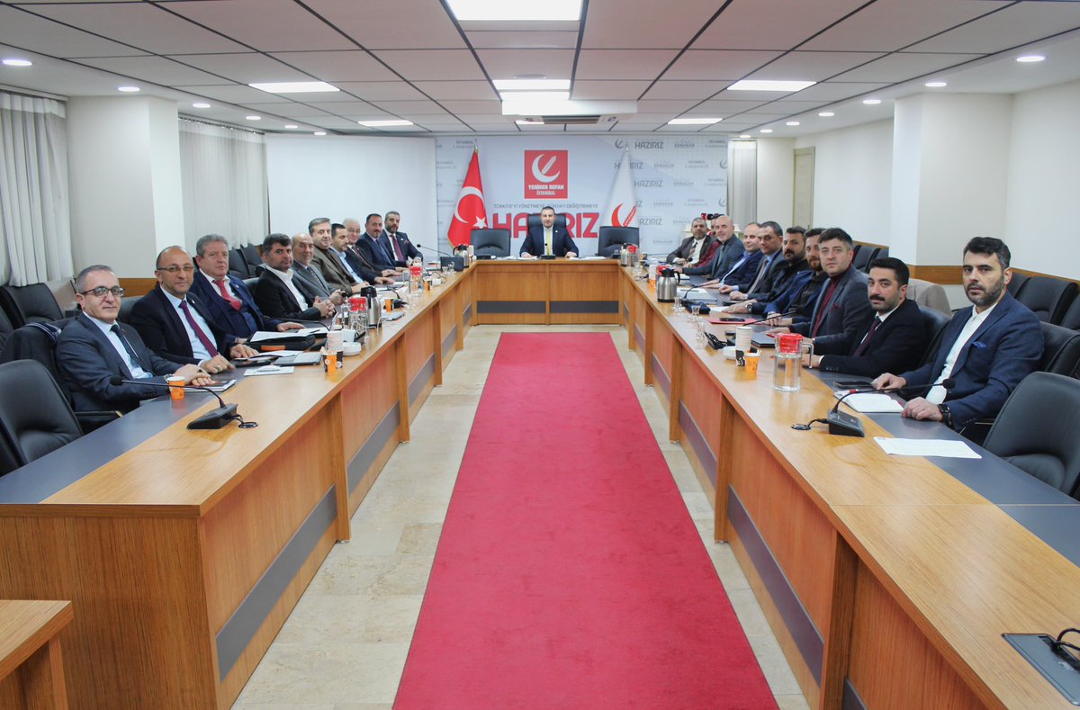 feratbulut2's tweet photo. Yeniden Refah Partisi İstanbul İl Başkanlığımızda; 

İl Başkanımız Sn. Nuri ÖZATA riyasetinde;
İl Başkan yardımcılarımızın hazır bulunduğu olağan icra toplantımızı gerçekleştirdik.

Toplantımızda aldığımız kararlar ve yapacağımız çalışmalar şimdiden hayırlara vesile olsun. https://t.co/DsMY0yTSWV