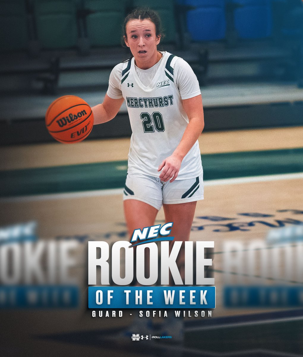 HurstWBB's tweet image. 𝗕𝗔𝗖𝗞-𝗧𝗢-𝗕𝗔𝗖𝗞 ➡️ @sofia_wilson2 

🟢Averaged 18.5 points over 2 games
⚪️7 steals, 8 assists, &amp;amp; 7 rebounds on the week 
🟢3rd Rookie of the Week honor

#RollLakers☘️