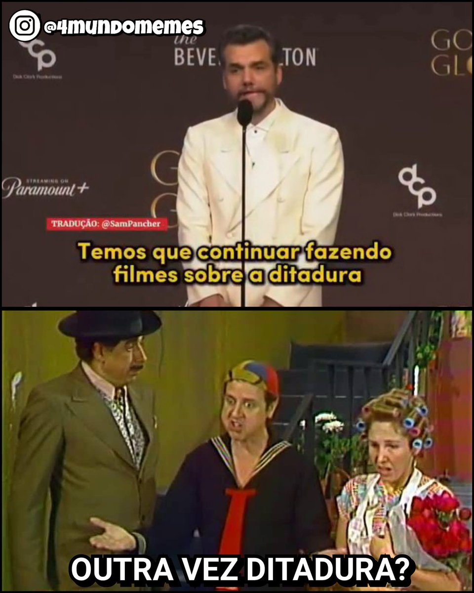 4mundomemes's tweet photo. Não tem outro assunto, não? Wagner Lacroula tinha que lacrar.

#Noturno https://t.co/4WjWbYDCqT