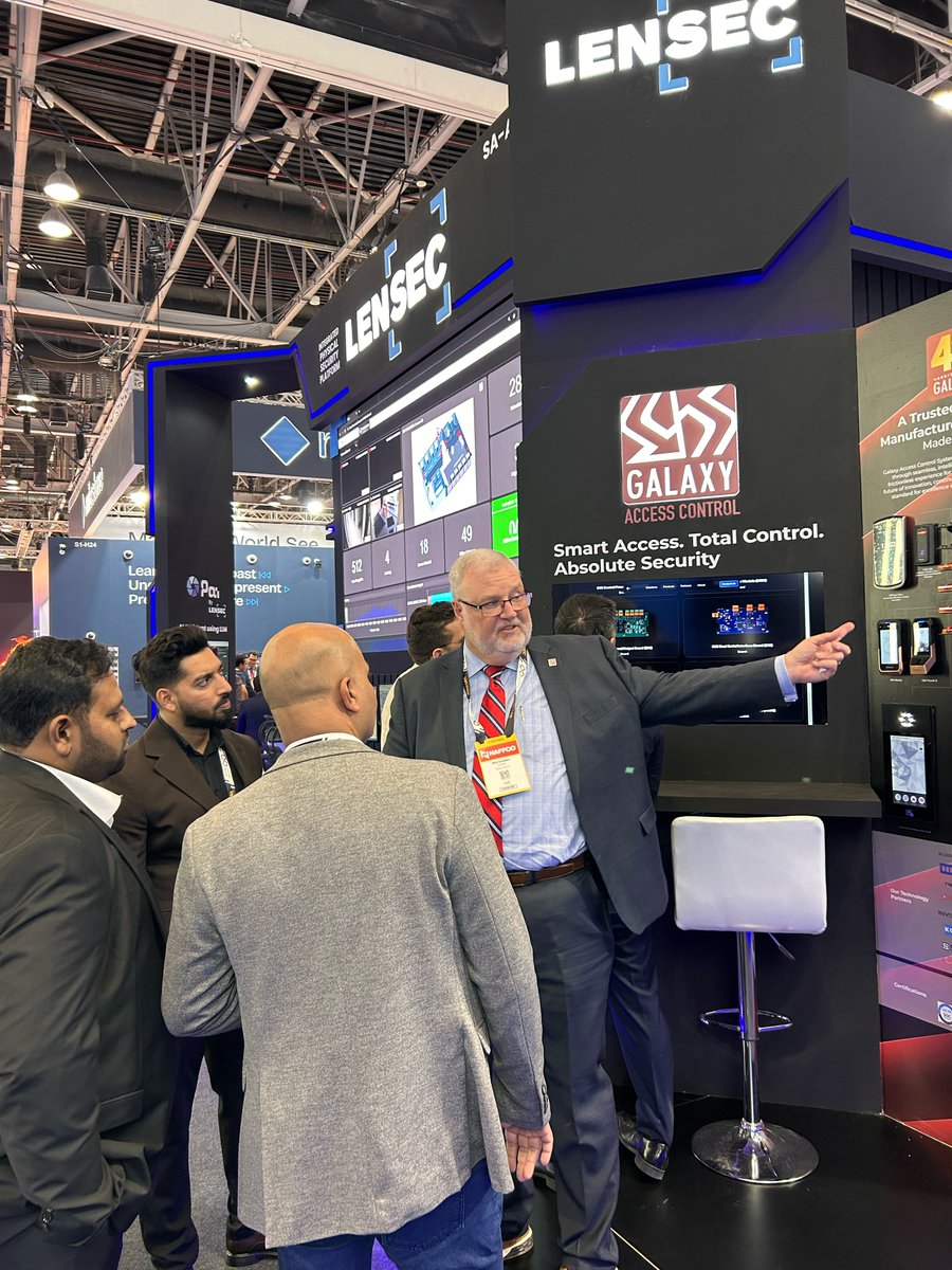 LENSEC's tweet image. Welcome with us our valued partner, Galaxysys, at intersec Dubai 2026! Visit us today to explore how their cutting-edge security solutions are shaping the future of physical security.

📍 Stand Location: SA-A23
#IntersecExpo #Intersec2026 #LENSEC #SecurityInnovation #DWTC