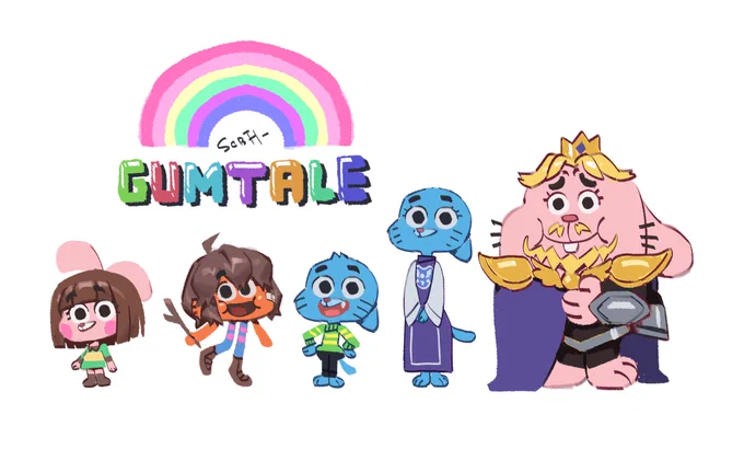 I couldn't resist. #gumtale