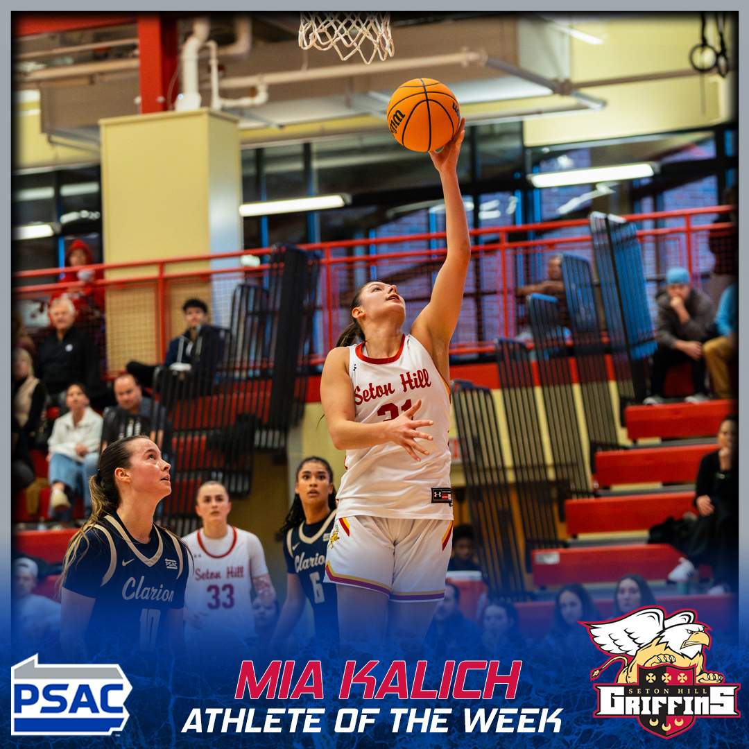 PSACsports's tweet photo. WOMEN'S BASKETBALL: Your #PSACWBB Athletes of the Week! 🏀           

WEST      
Ath: Mia Slater, @GUKnights 
Def: Mia Kalich, @GriffinsSports 

EAST    
Ath: Madeline Evans, @HavenAthletics 
Def: Alana Robinson, @HavenAthletics 

Full story 🔗https://t.co/JOwwyypYzk

#PSACProud https://t.co/7drIU7YQaE
