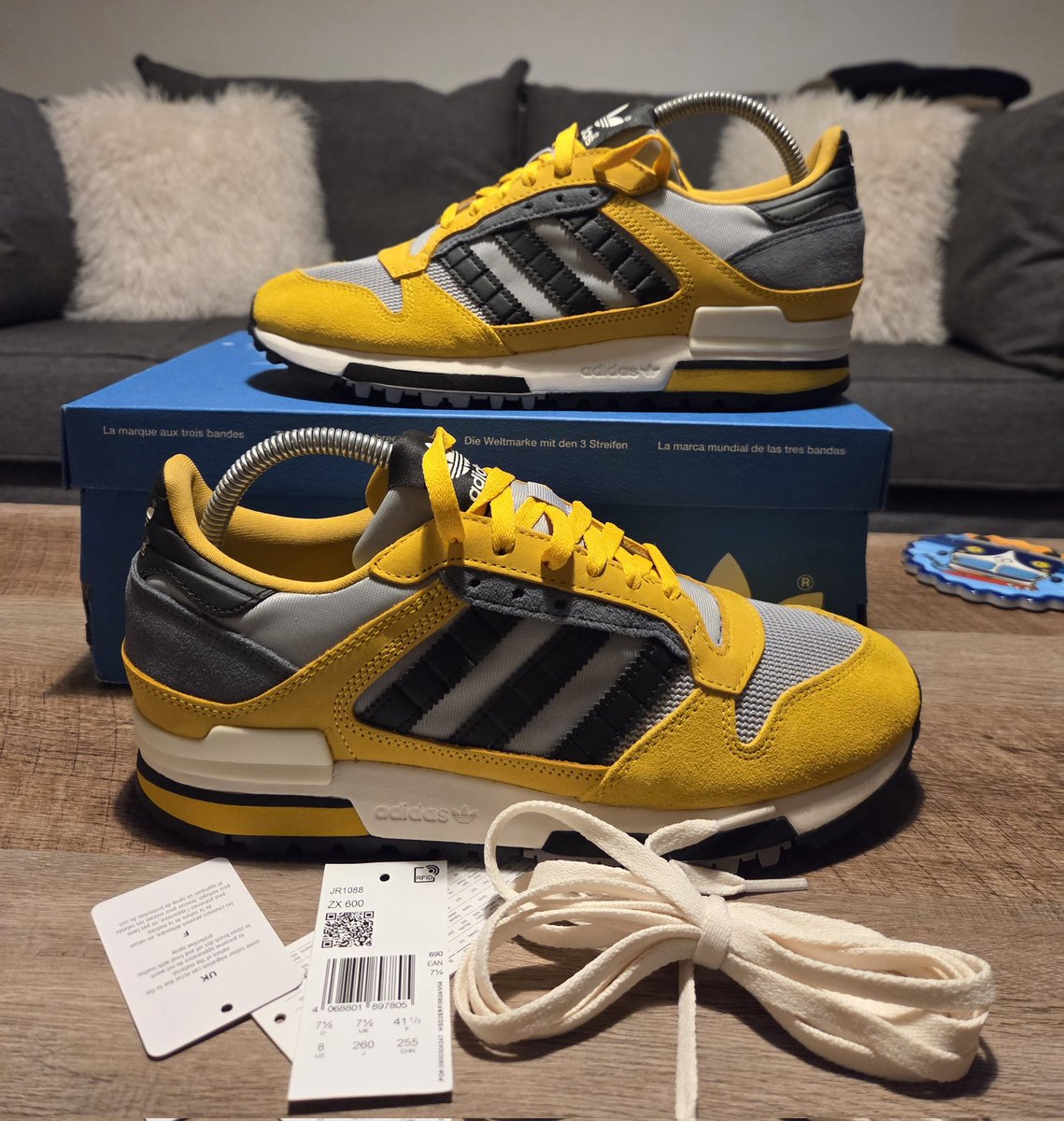 Adidas zx600 size 7.5...only tried on..so new...£65 delivered double boxed and tracked