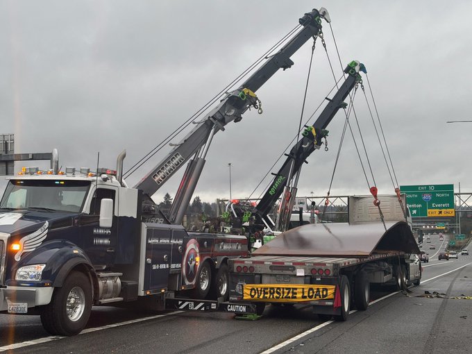 货物转移中，稍后恢复通行