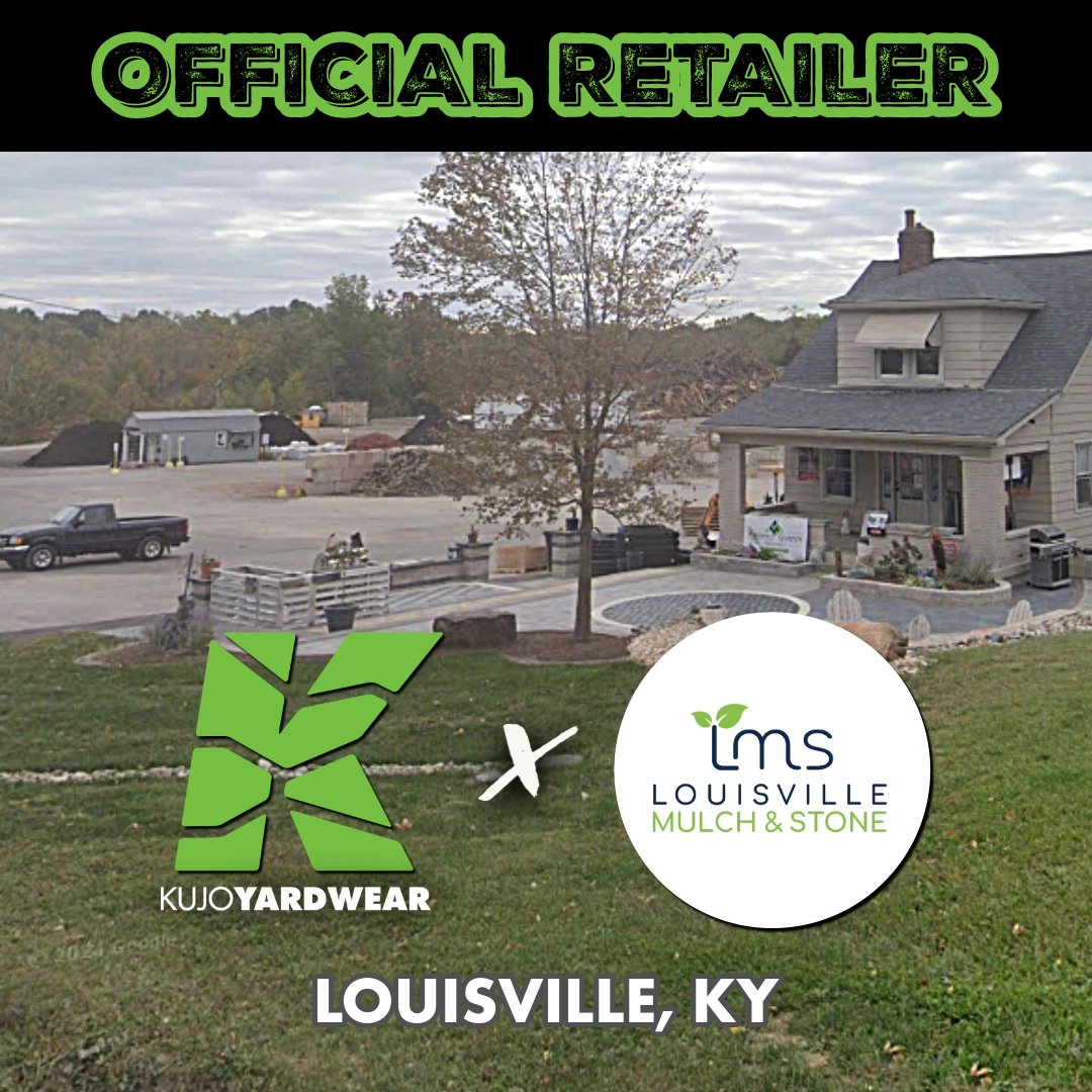 KujoYardwear's tweet image. We are thrilled to officially welcome our newest Kujo Yardwear dealer to the family - Louisville Mulch &amp;amp; Stone! Stop by, support local, and see why Kujo is the gold standard for outdoor gear!
#kujoyardwear #Landscaping #yardwork