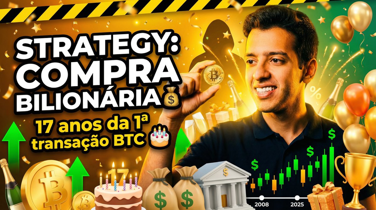 🚀 Bitcoin recupera os 91 mil em dia de incertezas 📉 ETFs voltam a  registrar outflow 💰 Strategy anuncia compra bilionária 🔥 BitMine  ultrapassa 1M de ETH em staking 🎉 17 anos