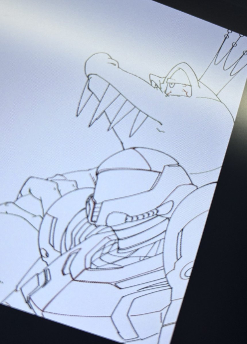 JINNAI_67's tweet image. この人また進捗投げ太郎してます　投げ出さないようにがんばろね〜