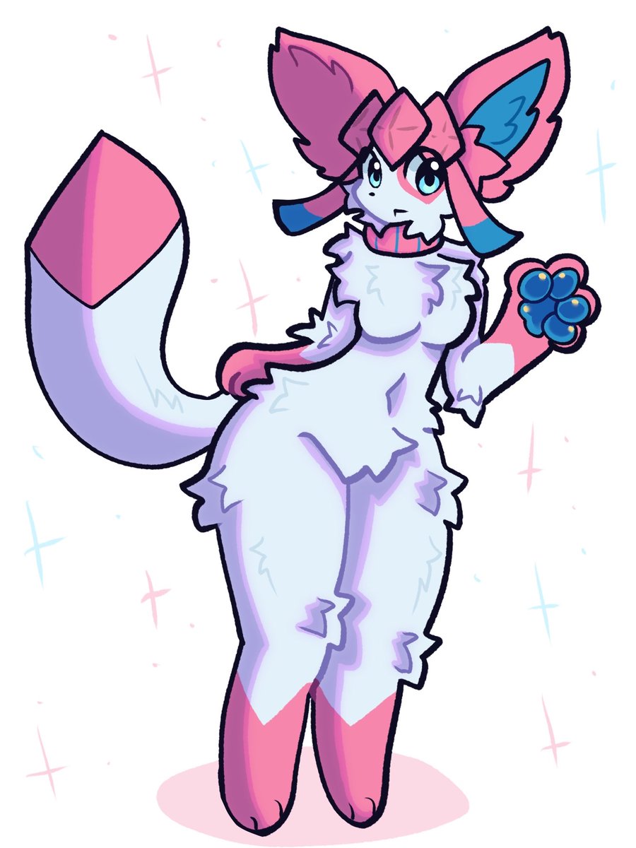 justzerowo's tweet photo. Fluffy sylveon girl :3c https://t.co/z0cCSJMjla
