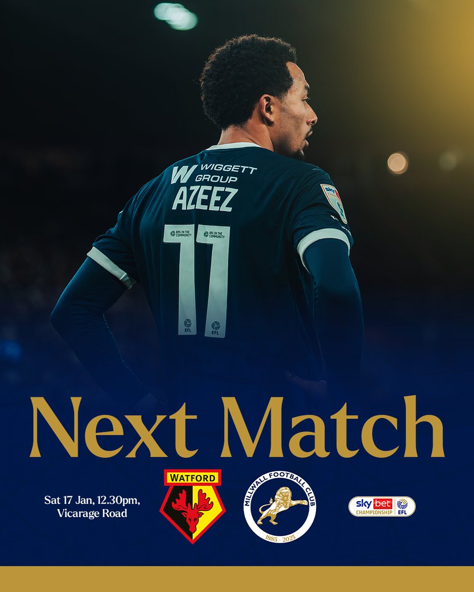 🫡 A short journey to WD18 this weekend.