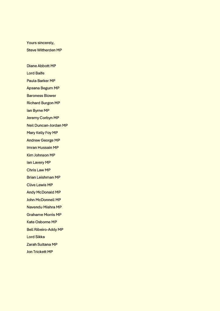 I have written an open letter to the Prime Minister on behalf of the Cuba APPG, co-signed by 26 other MPs and Lords, challenging his refusal to say whether another US attack on a sovereign country would represent a ‘red line’ for the UK. We must not appease American expansionism.