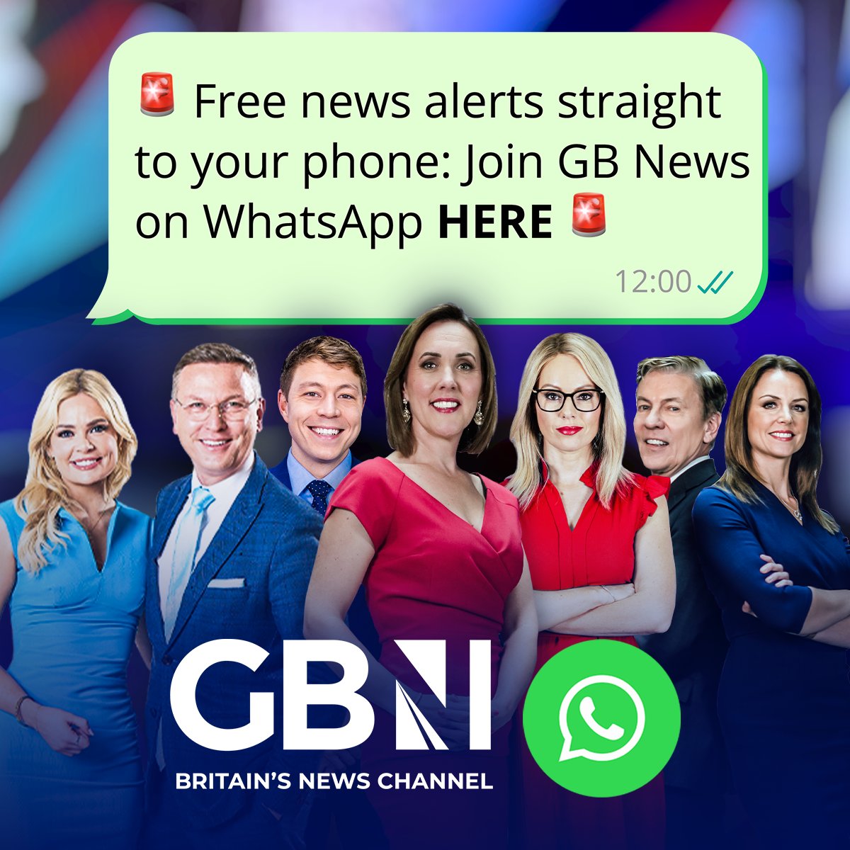🚨 Free news alerts straight to your phone.

📱 Join GB News on WhatsApp: tinyurl.com/gbnwhatsapp
