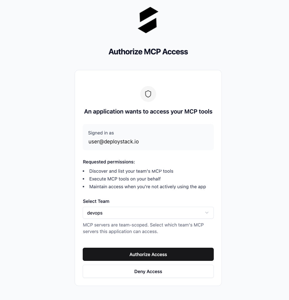 Deploy Stack tweet media