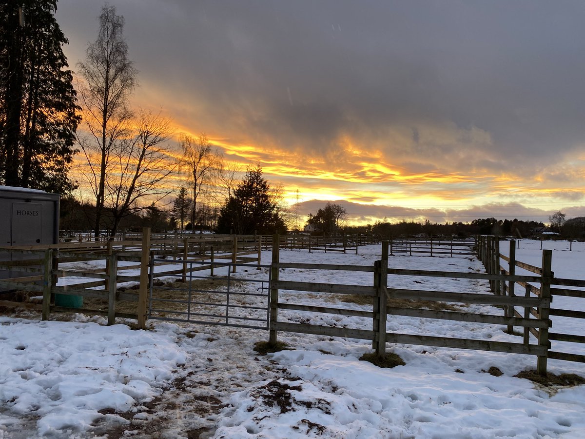 Sunset near #Aberdeen