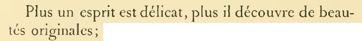 Plus un esprit est délicat, plus il découvre de beautés originales.

#Baudelaire #Fanfarlo