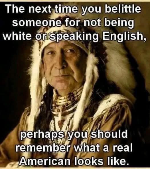 _nativeamerica's tweet photo. We are one family https://t.co/fYeuNRsYNj