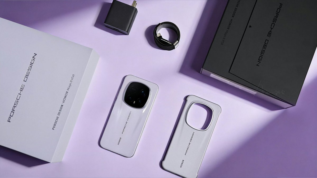 Carlos_Vassan's tweet photo. Se revela el diseño del #HonorMagic8 RSR Porsche Edition y sus specs y se estaría lanzando el el 19 de enero 📱
💻OLED de curvatura cuádruple LTPO 8T
💿Snapdragon 8 Elite Gen5
✅Hasta 24GB+1TB
📷Teleobjetivo periscópico de 50 MP + UW de 50 MP + 200 MP y frontal de 50 MP + reconocimiento facial 3D
🔋7200 mAh y carga inalámbrica de 80W