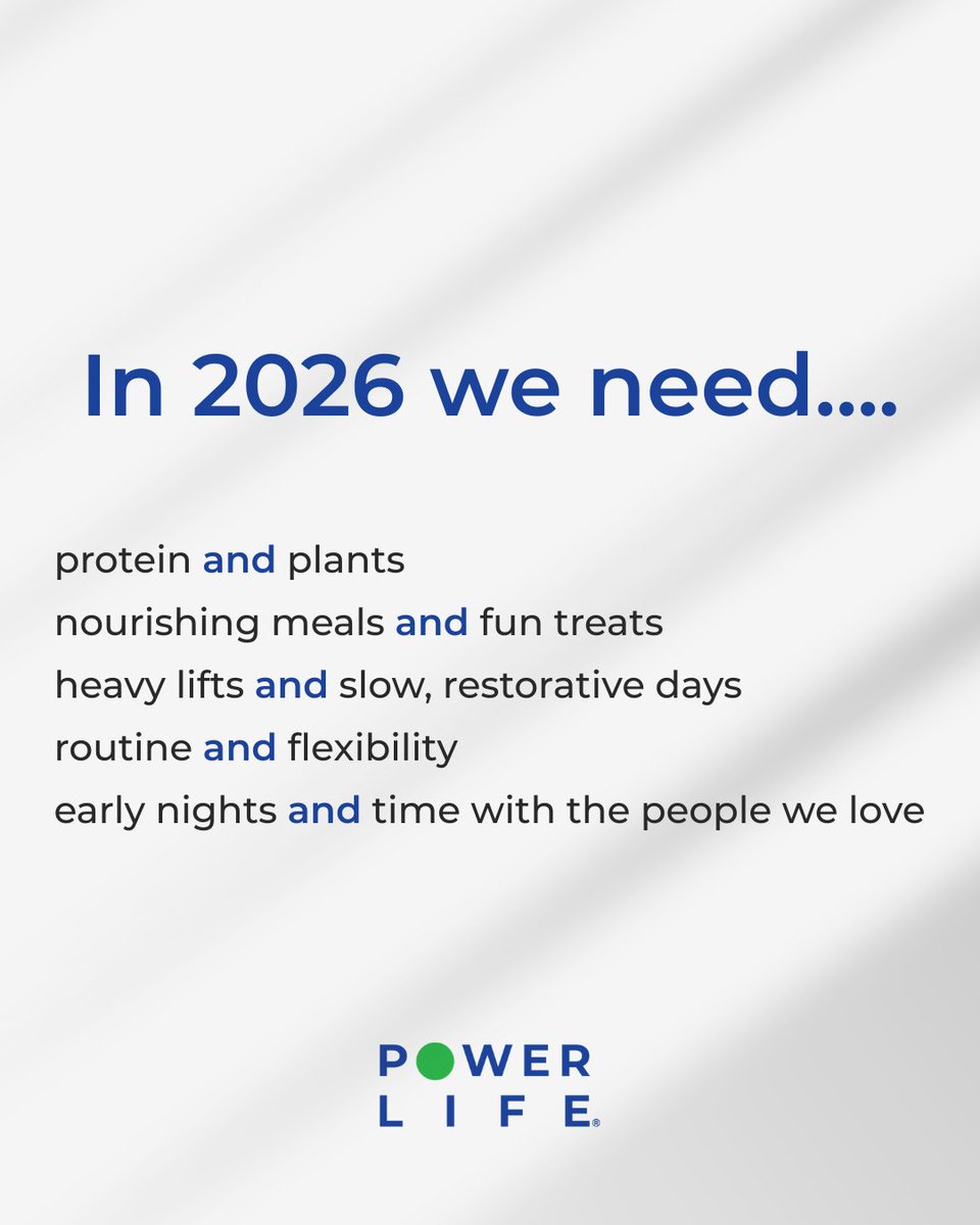 Extreme isn’t the goal in 2026. Balance is. ✨
ㅤ
Most of the good stuff happens in the middle!