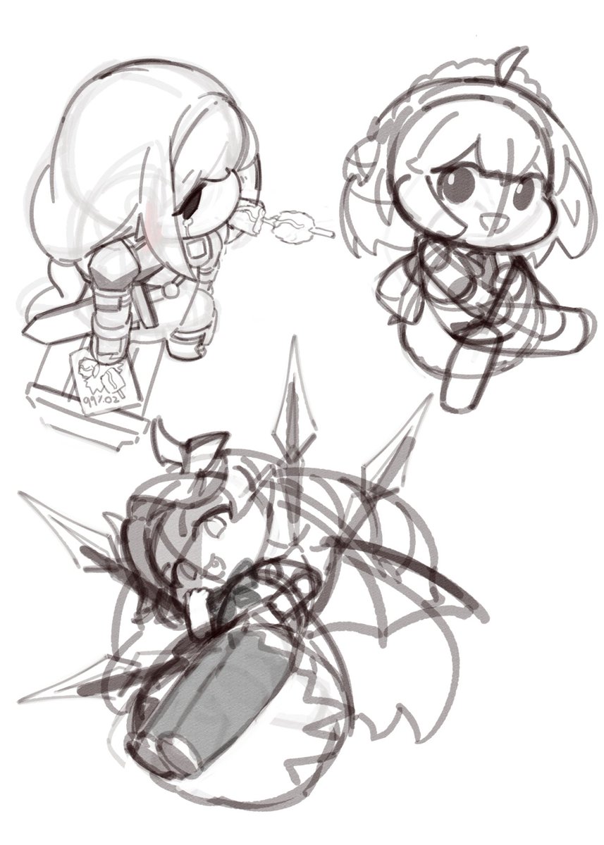 aepsps's tweet image. 참고 러프들