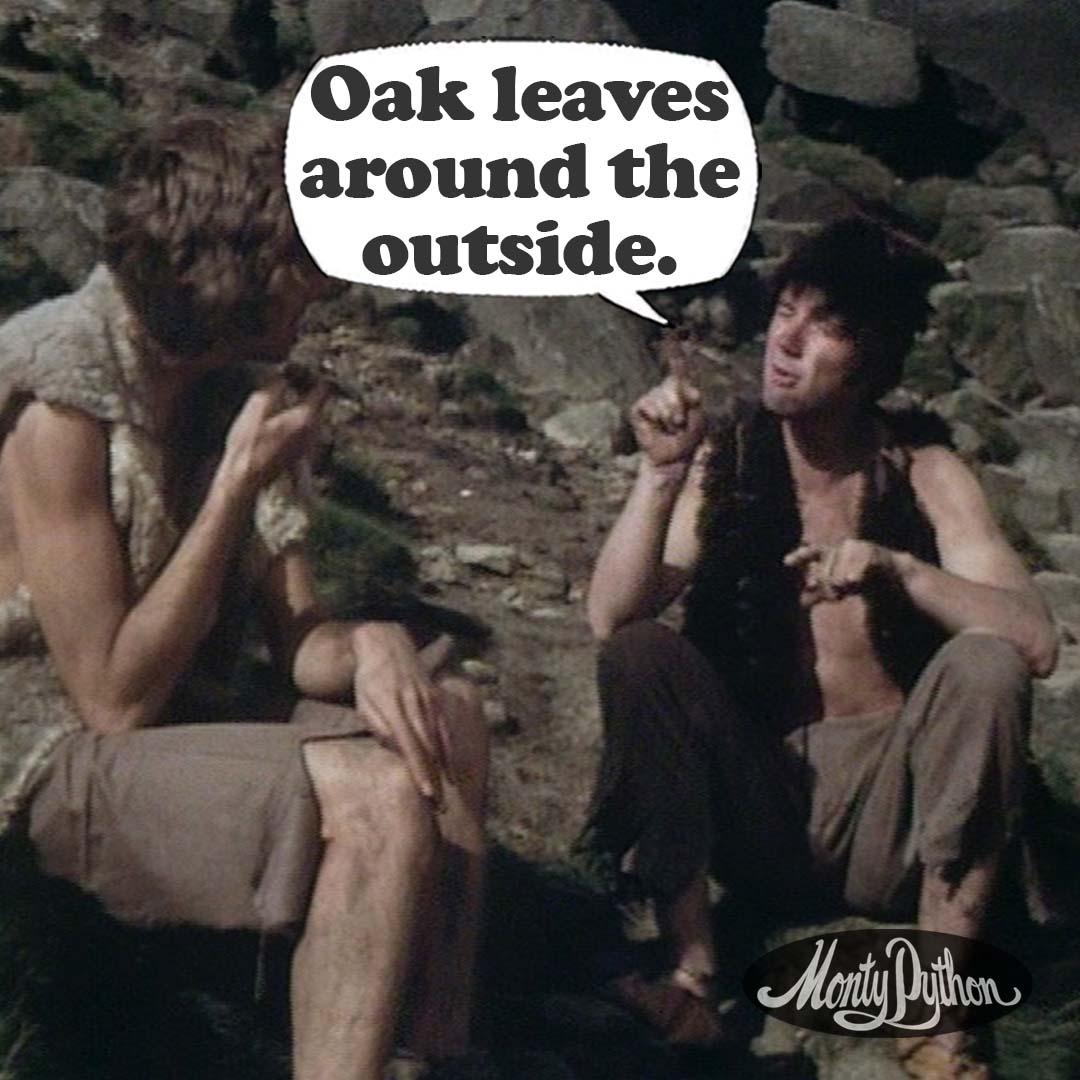 montypython's tweet image. Just two hermits discussing insulation... Topical! #MontyPython