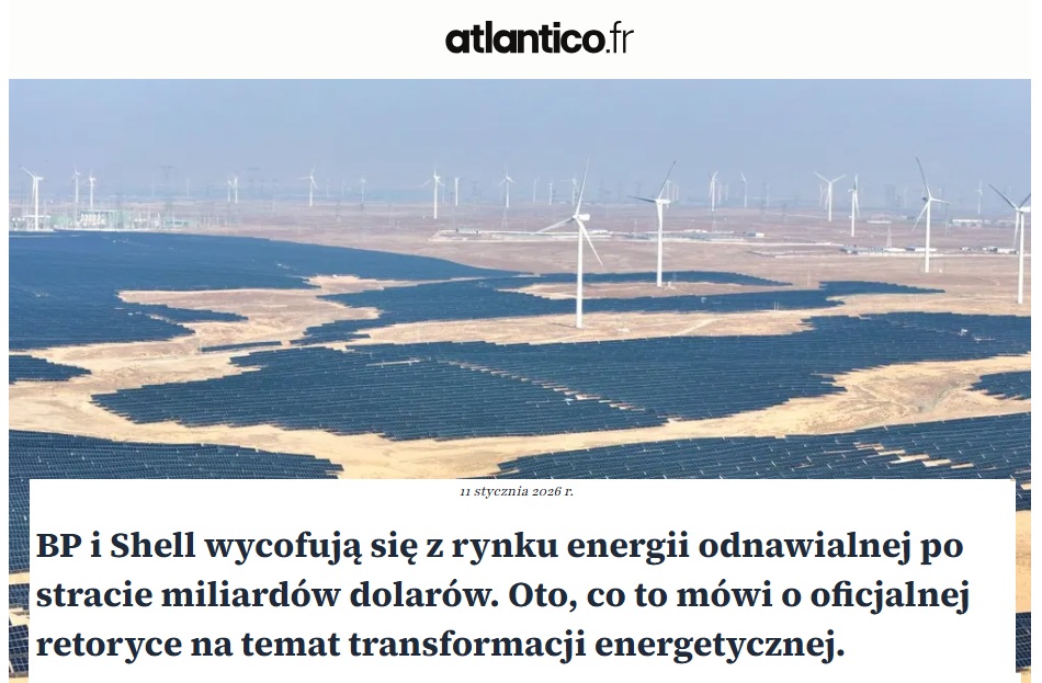 GPW_Trader2022's tweet photo. Dlaczego prezesi  BP⛽️ i Shell⛽️ awaryjnie uciekają od OZE ? Oto co mówią w 5 punktach. Link na dole. 

1⃣BP i Shell straciły miliardy $ na OZE i ograniczają inwestycje, bo sektor okazał się znacznie mniej rentowny niż ropa i gaz.
2⃣ Mit „taniej energii odnawialnej”: gdyby OZE były naprawdę konkurencyjne, nie wymagałyby dyrektyw, dotacji i administracyjnego przymusu.
3⃣Niestabilność wiatru i słońca podnosi ceny prądu – koszty sieci, rezerw mocy i backupu trafiają bezpośrednio do rachunków odbiorców.
4⃣Transformacja była napędzana ideologią i ESG, a nie realiami rynku; miała poprawić wizerunek firm, ale nie przyniosła zysków.
5⃣Akcjonariusze tracą cierpliwość – kapitał odpływa z Europy do USA, gdzie paliwa kopalne nadal generują realne zyski.

Niestety, obie spółki mówią to dopiero, gdy nie są w stanie ukryć dłużej strat. Od początku wiedzieli jak wygląda to w rzeczywistości, ale środki podatników były bardzo kuszące.

https://t.co/P23RSHGt78