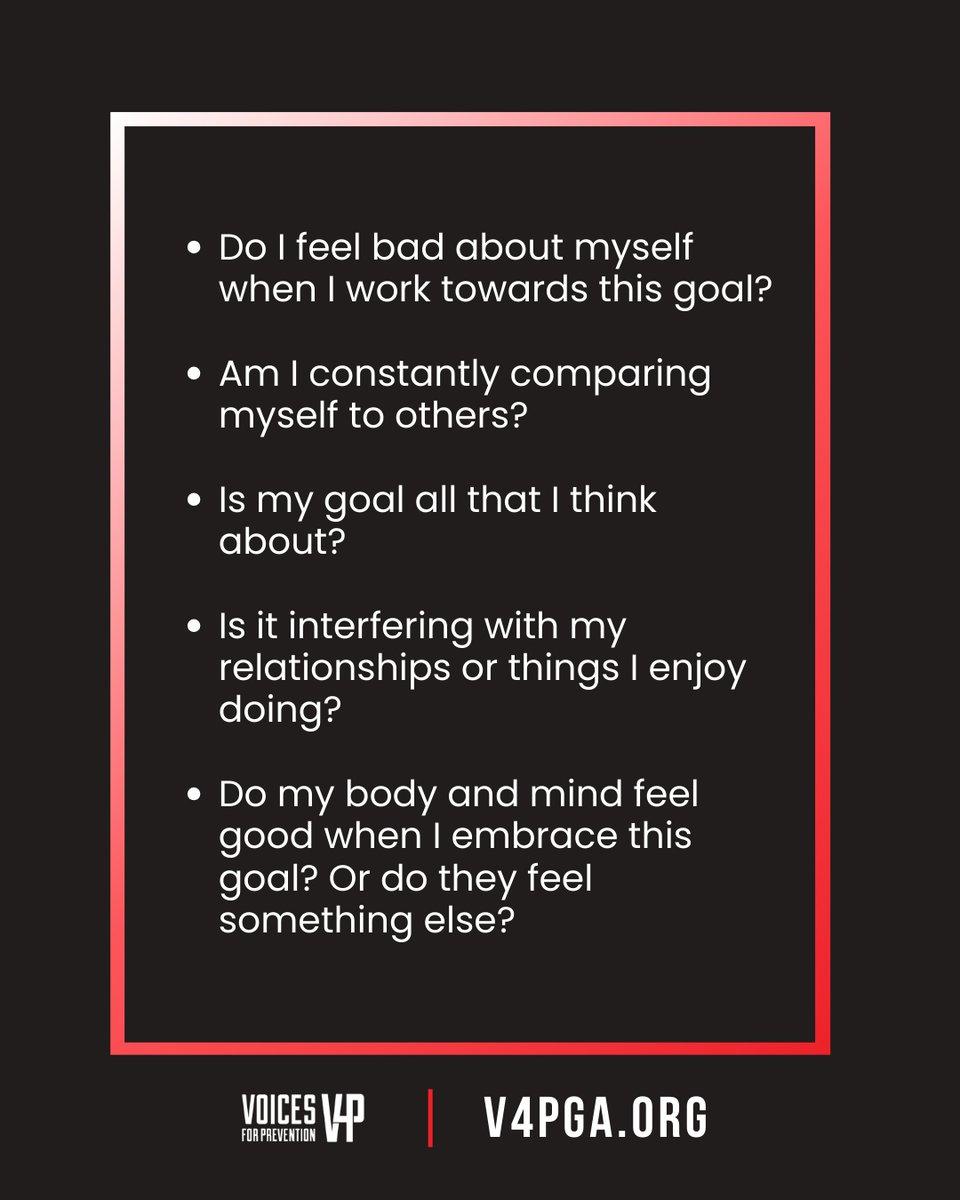 V4PGA's tweet photo. In 2026, you can start fresh, but don’t let goals become pressure. Take a moment to check in with yourself, adjust goals that cause stress. Listen to your body and choose ambitions that support your well-being in 2026.
#MentalHealthMatters #TakeaMentalHealthMoment https://t.co/mpQZzdUlol