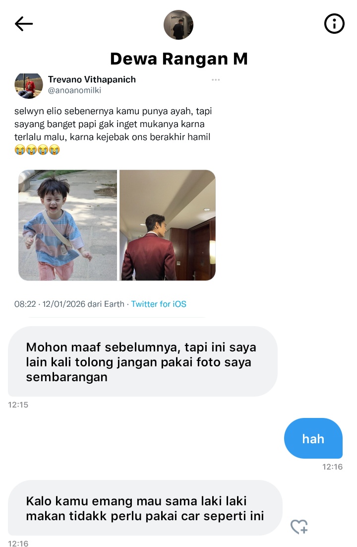 nalahiro's tweet photo. #DewTee AU

AMORFATI —01

Terlalu sering liat putranya murung setiap ada pembahasan tentang ayahnya, trevano berusaha cari ayah pengganti tapi malah ketemu ayah kandung putranya.... https://t.co/2w45qllF94