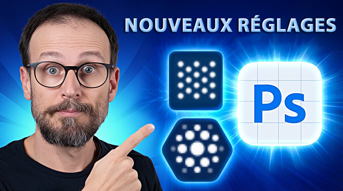 Dans cette vidéo je vous présente deux nouveaux réglages apparus dans la dernière version de Photoshop béta.
--
youtu.be/09zdxNTXe9g

#photoshopbeta