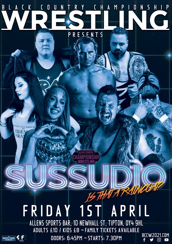📣 Coming Tonight 7pm 📣

The first 10 Black Country Championship Wrestling (<a href="/BCCW2021/">Black Country Championship Wrestling</a>) events including...

BCCW 1: Halloween Mayhem (2021) the very first show!
BCCW 5: Sussudio (2022) featuring Dan Moloney
BCCW 8: Feel The Rhythm (2022) featuring <a href="/DeanAllmark/">Dean Allmark 🇬🇧 ディーン アルマーク</a>

(1/3) 🧵