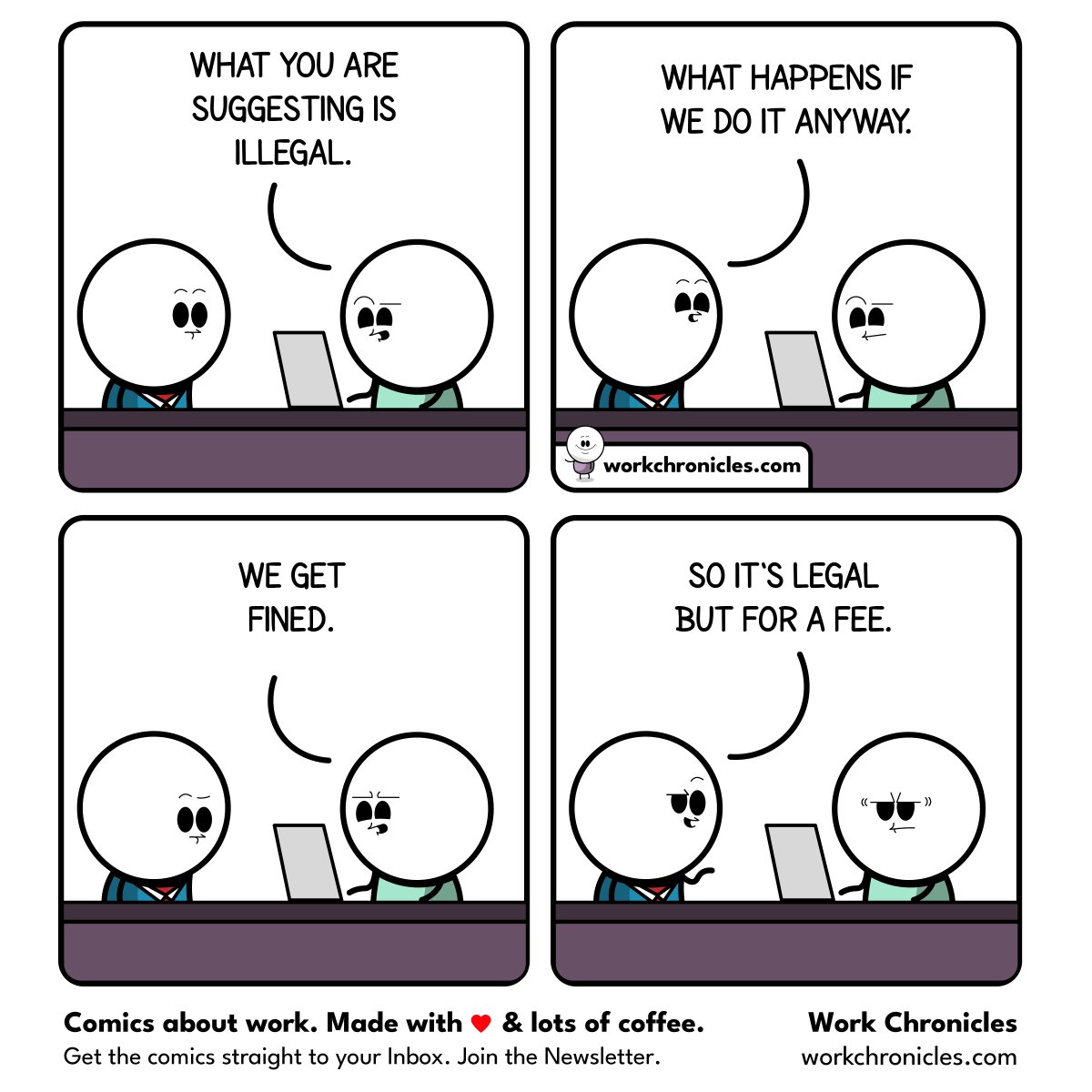 _workchronicles's tweet image. (comic) Break all the rules