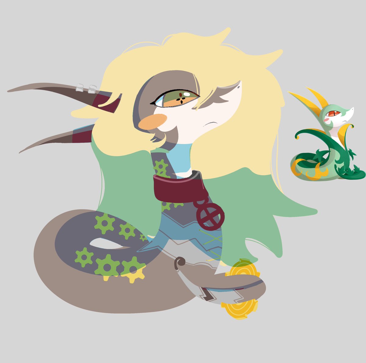 serperior_ex's tweet image. Pokémon Café ReMix has such a cute art style hello