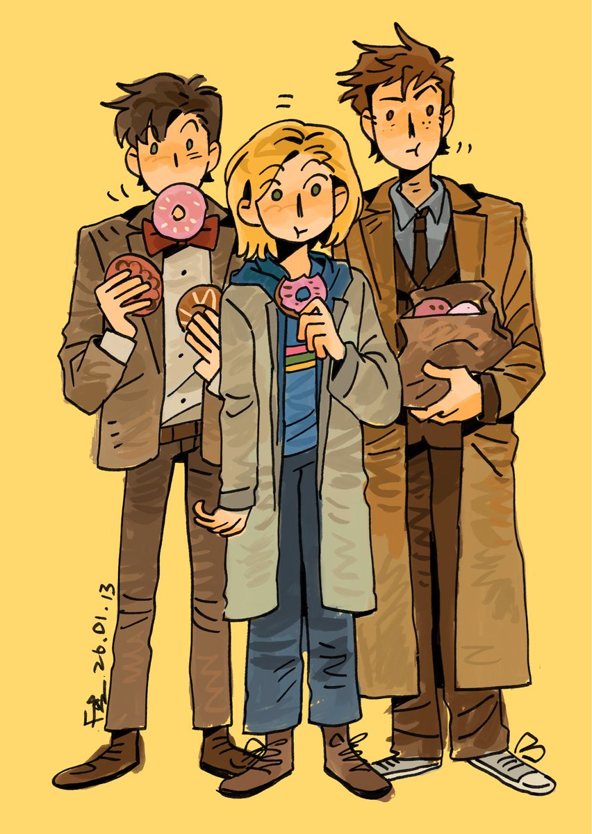 Fanfeifour_'s tweet image. 🍩 
#DoctorWho #doctorwhofanart